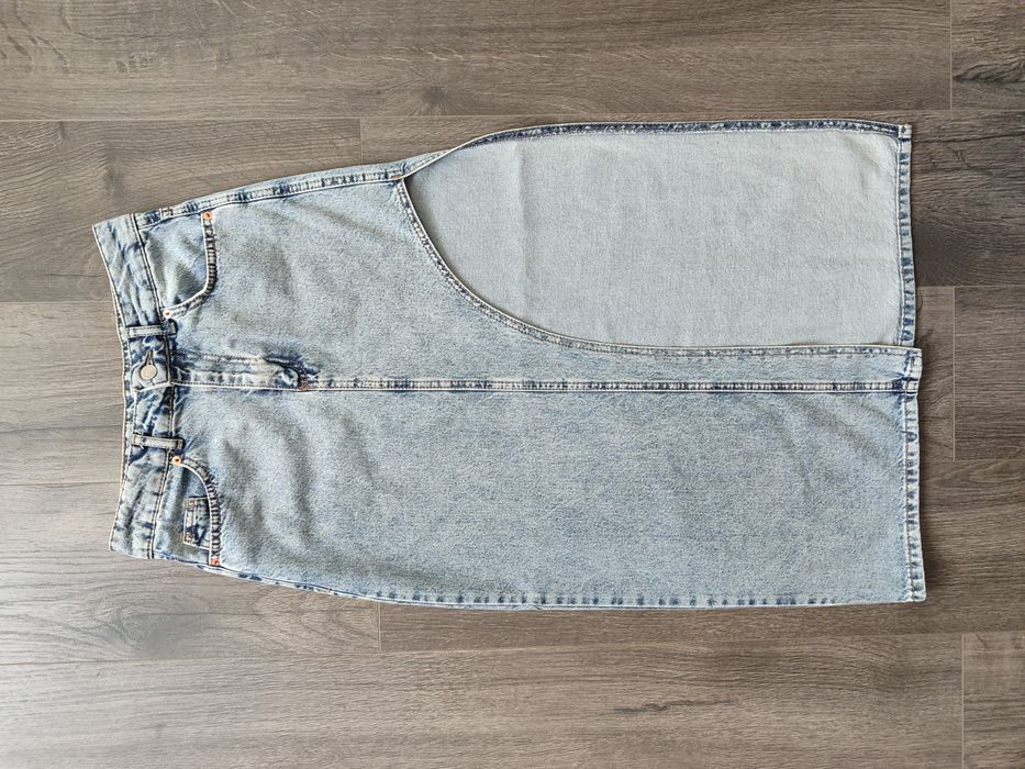 Спідниця джинсова міді