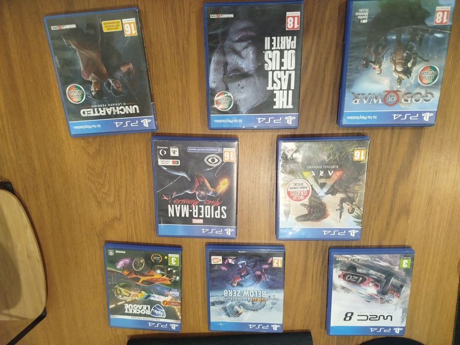 Vendo jogos para ps4