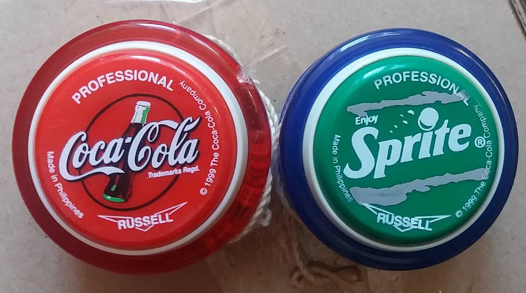 coca cola sprite коллекция игрушек Yo-Yo russell