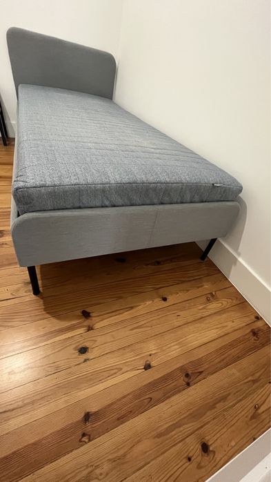 Cama de solteiro (estrato Incluido) e Colchão