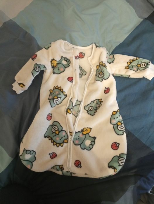Śpiworek do spania dla noworodka