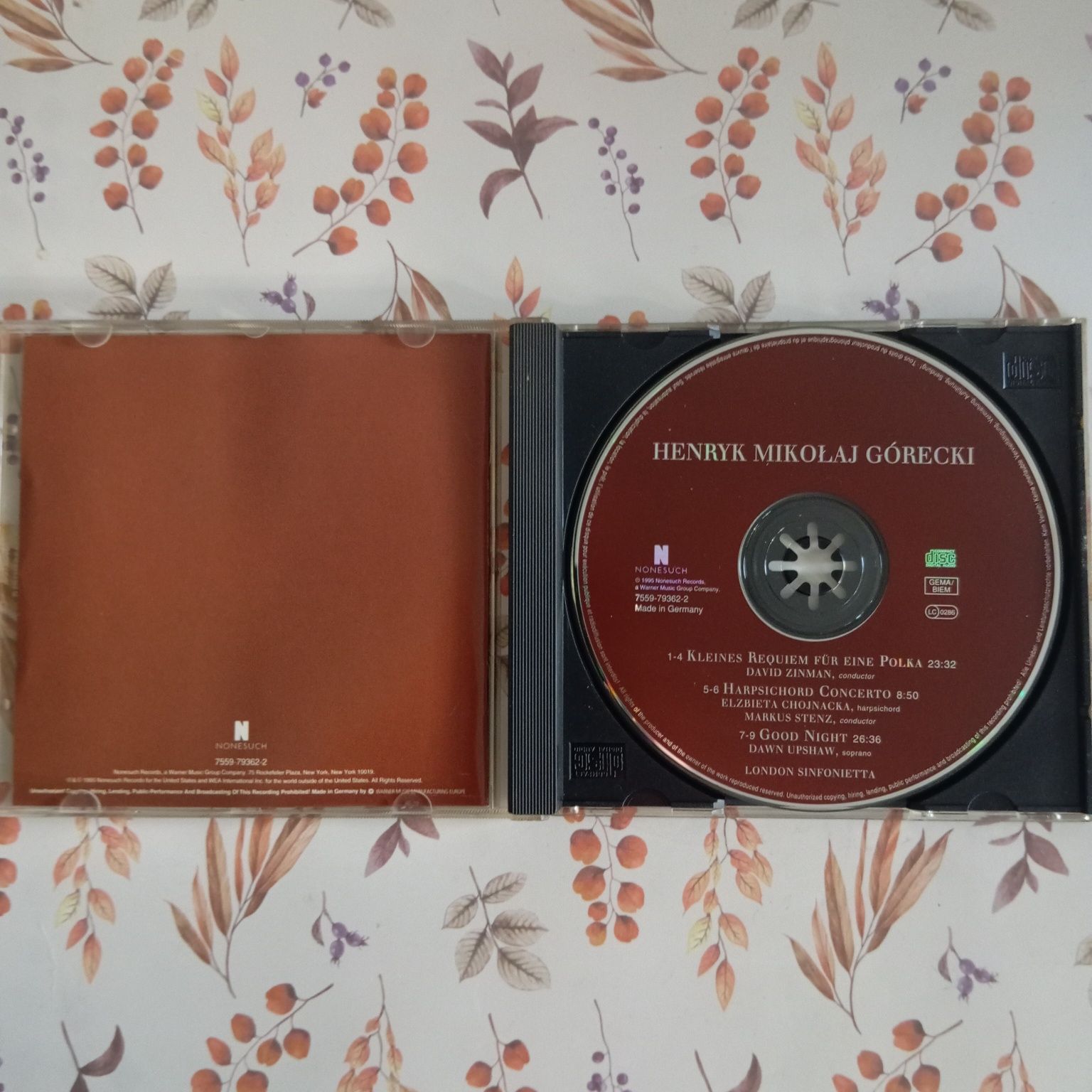 Górecki, London Sinfonietta, płyta CD w stanie idealnym
