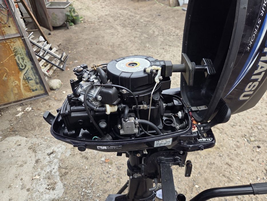 Silnik zaburtowy Tohatsu MFS6C 6km, stopa S, 2013r