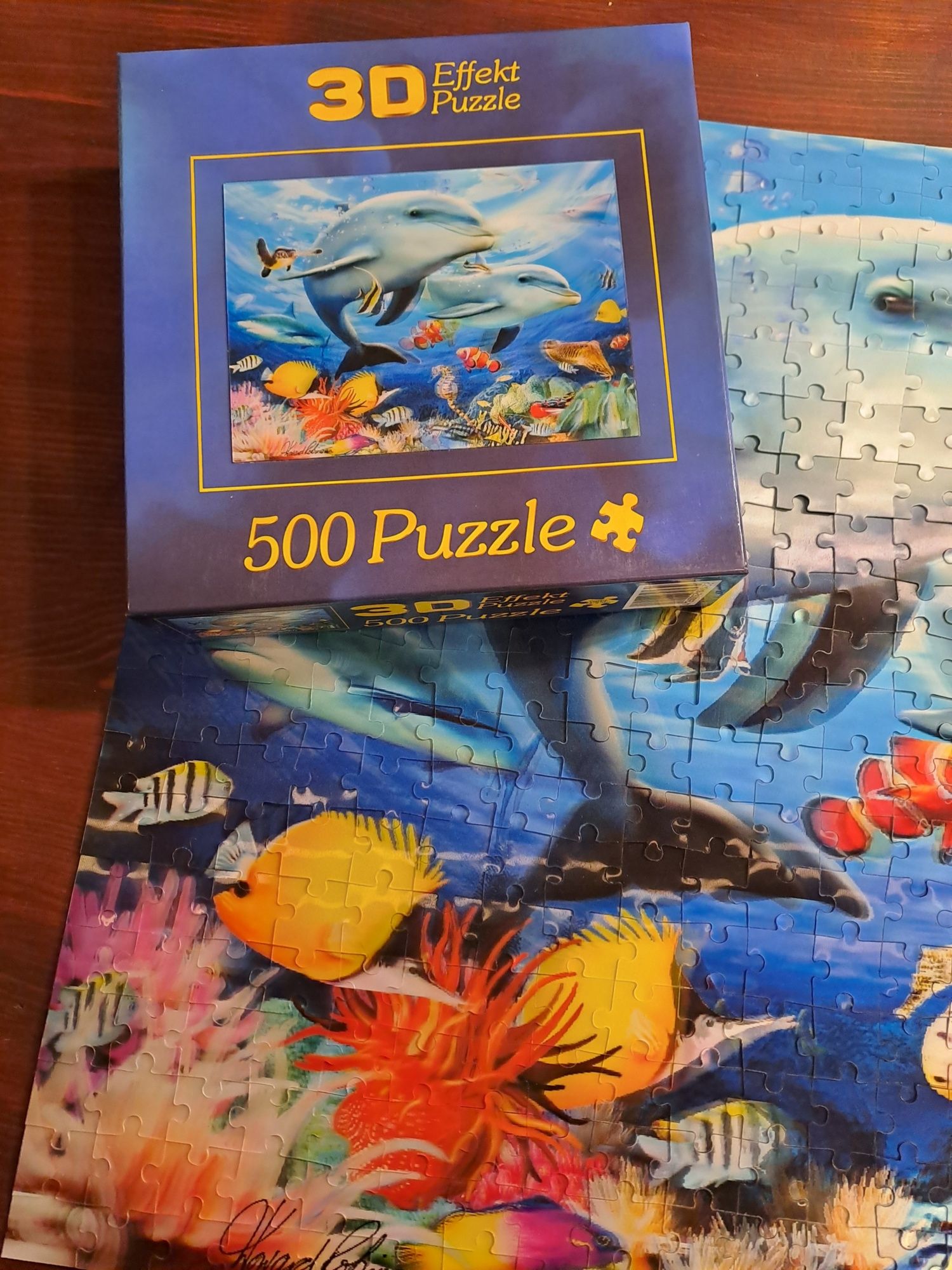 Puzzle 3D 500 elementów