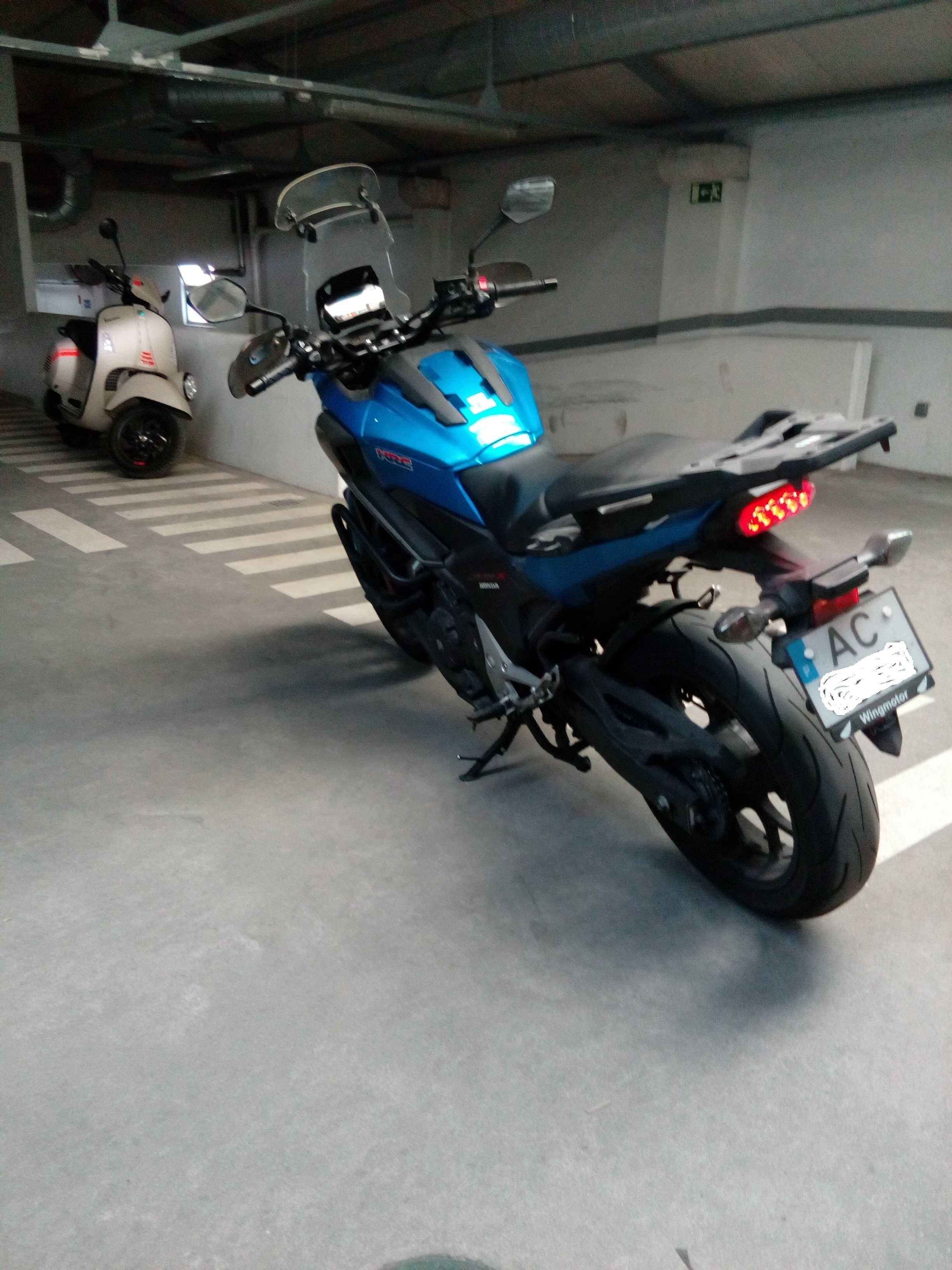 Honda NC 750X DCT ABS de 9/2020, sempre assistida na Honda-WingMotor