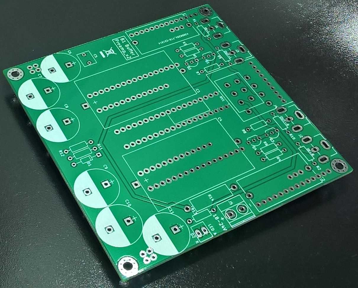 Płytka pcb - przedwzmacniacz Nelson Pass klon