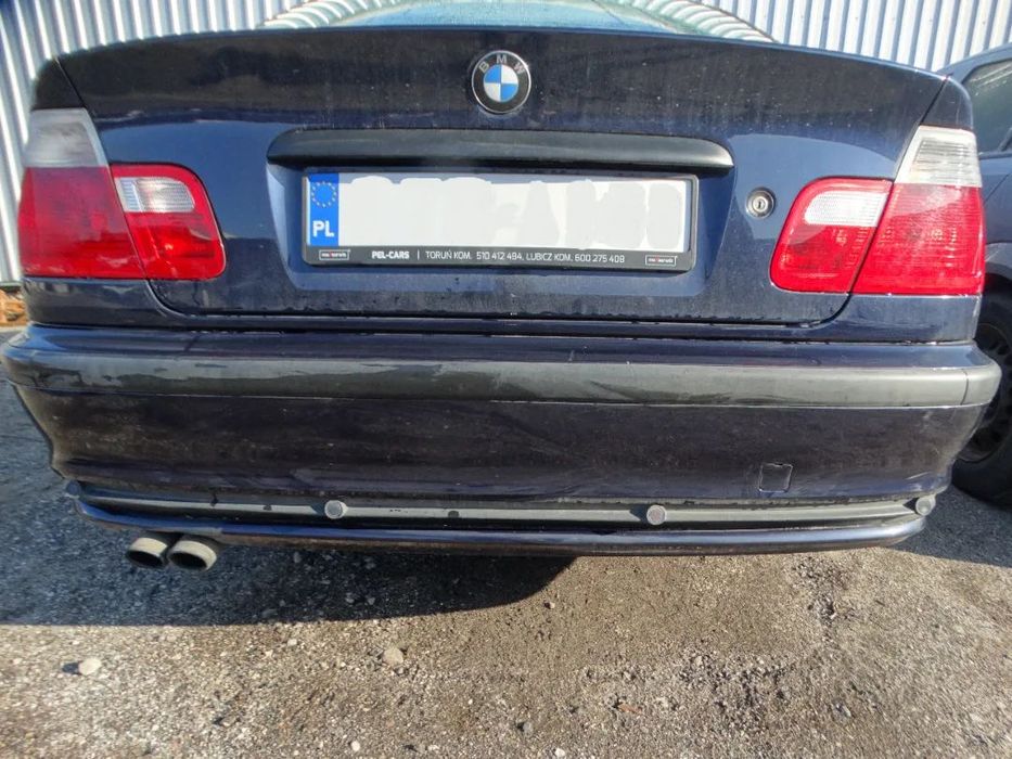 ZDERZAK TYŁ TYLNY BMW E46 SEDAN ORIENTBLAU F-VAT