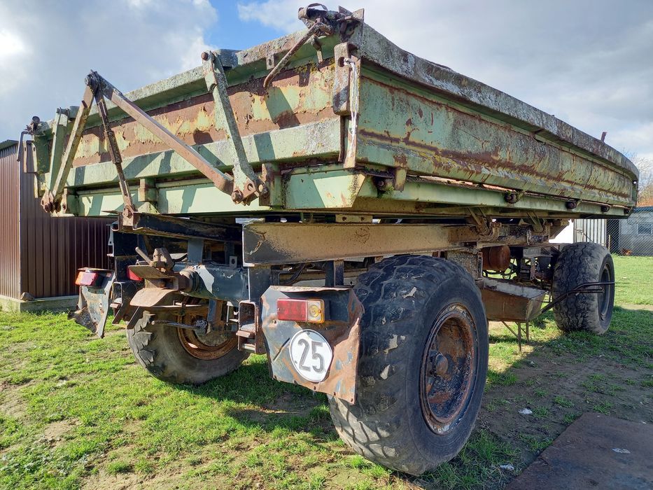 Przyczepa HL HW 8011 Zarejestrowana 2 stronny wywrot