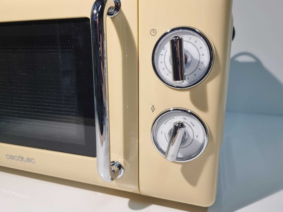 Cecotec Proclean 3010 Retro Beżowa mikrofala mikrofalówka  Nowa