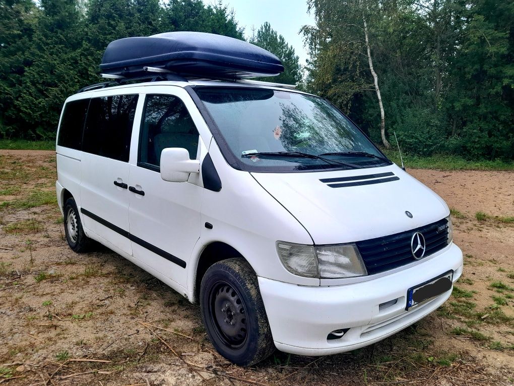 Mercedes Vito Westfalia multivan 7osob Kamper lozko Bdb Stan Zadbany