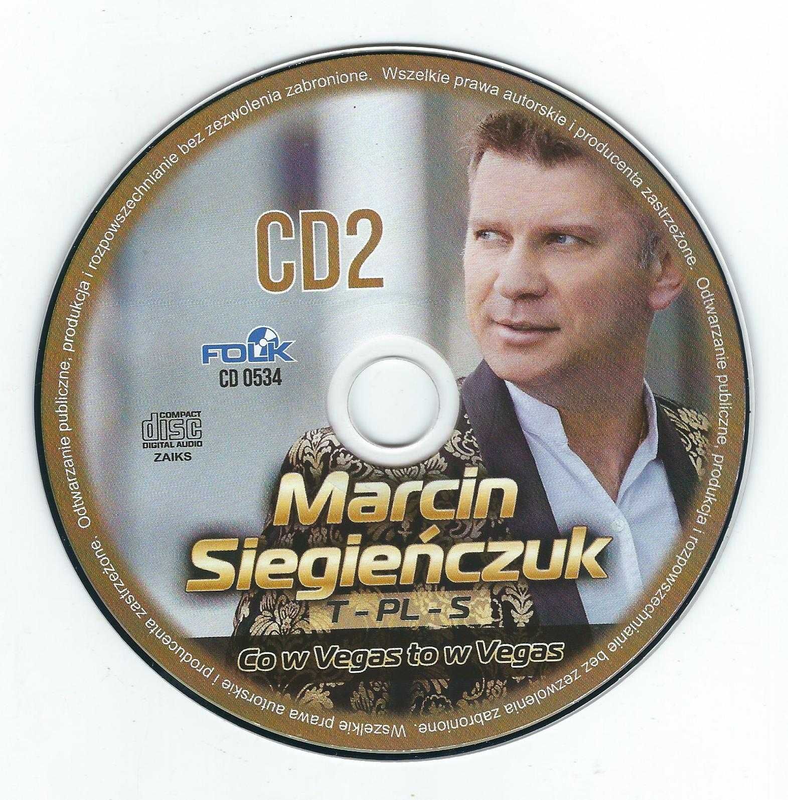 2 CD Marcin Siegieńczuk (T-PL-S) - Co w Vegas to w Vegas (2023)Digipak