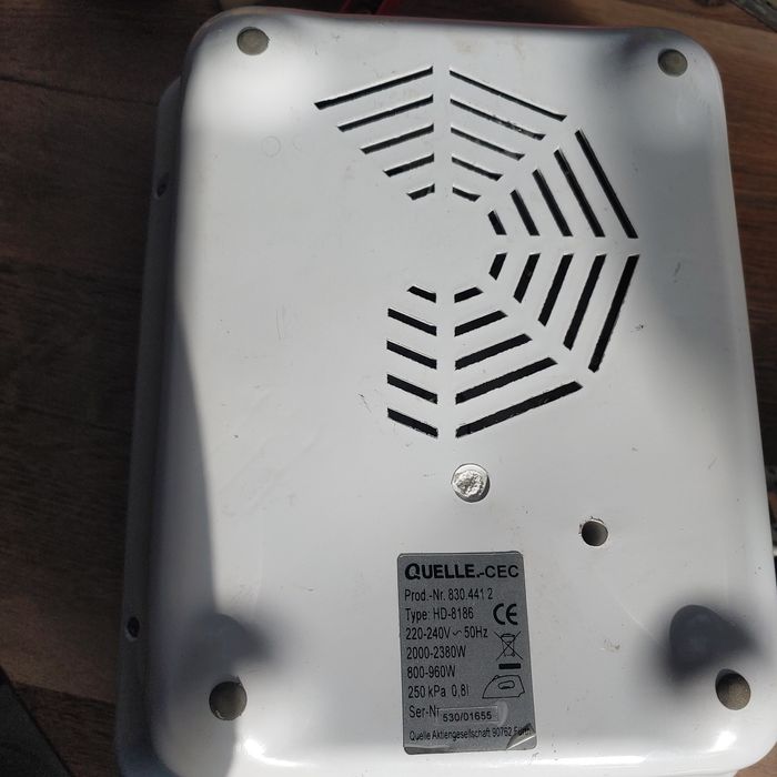 Парова праска Previleg на запчастини.