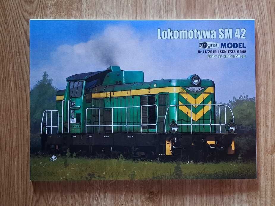 ANGRAF 11/2015 model kartonowy lokomotywa SM 42