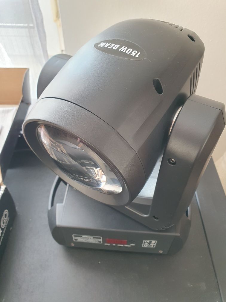 Głowy ruchome 150W beam +adj my dmx go