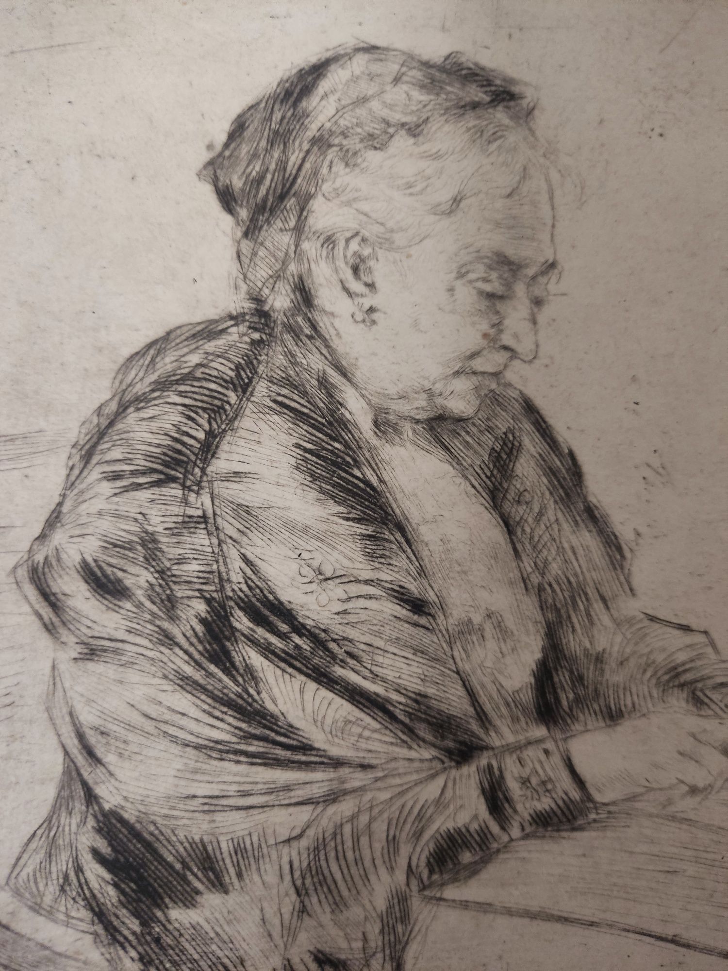Leon KOWALSKI (1870r.-1937r.) 1904r. Akwaforta.