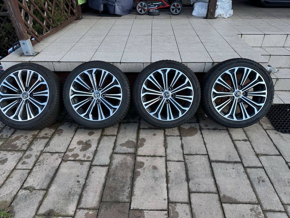 Felgi + zimowki oryginalne toyota corolla wraz z czujnikami TPMS