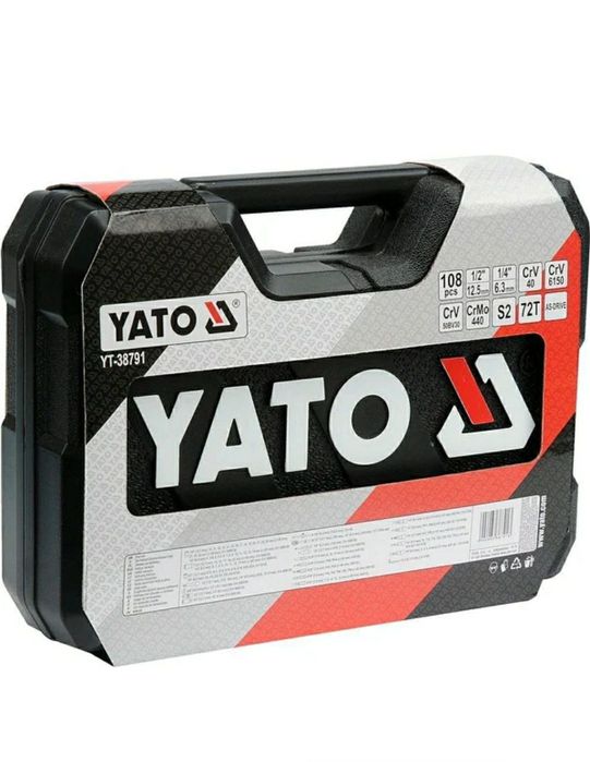 Набір інструментів Yato 108 YT-38791

 Набор Ключей Комплект Yato 108