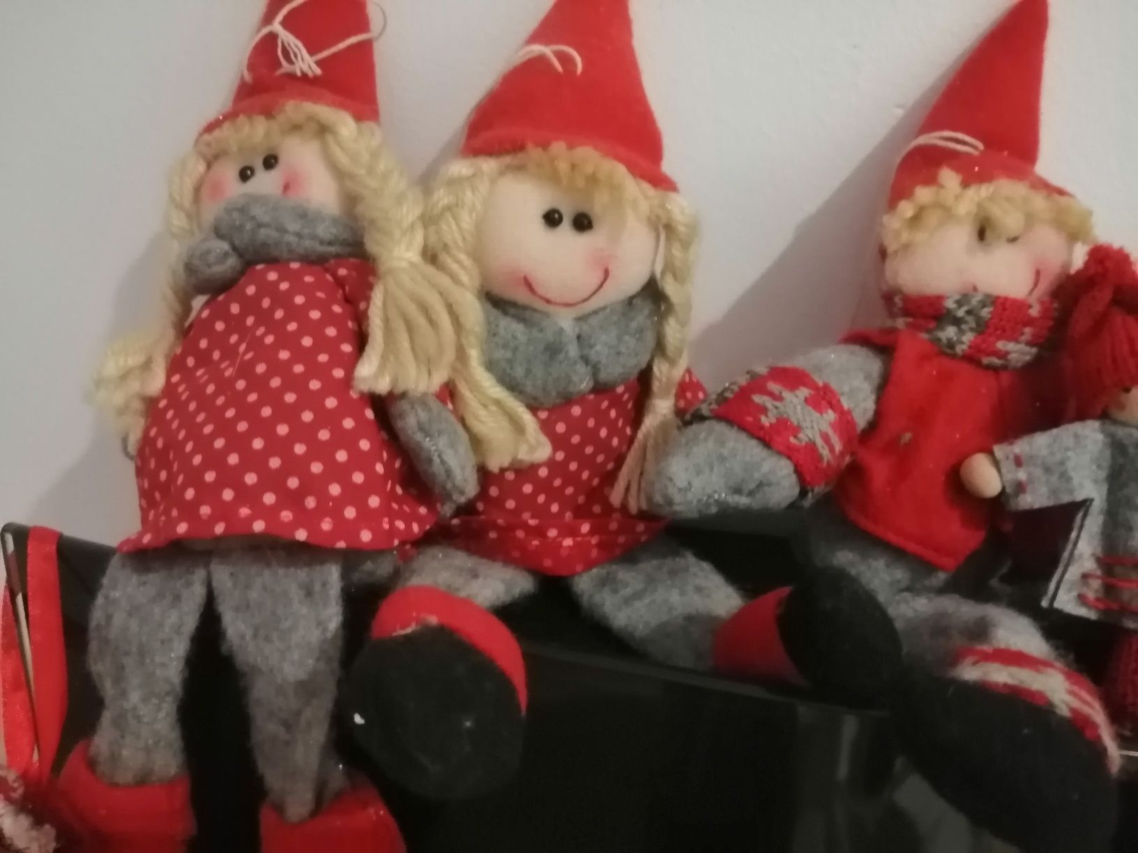 Bonecos para árvore de natal novos