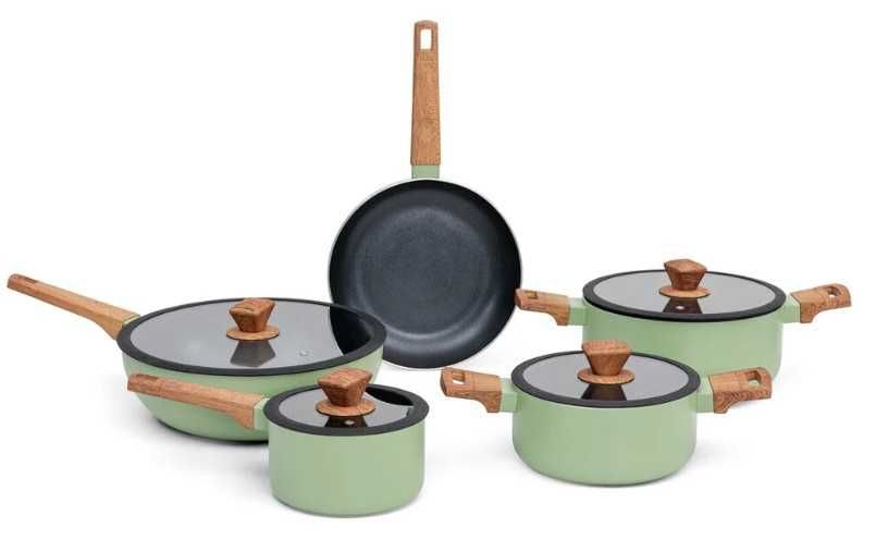 Conjunto cozinha verde wild - nunca aberto