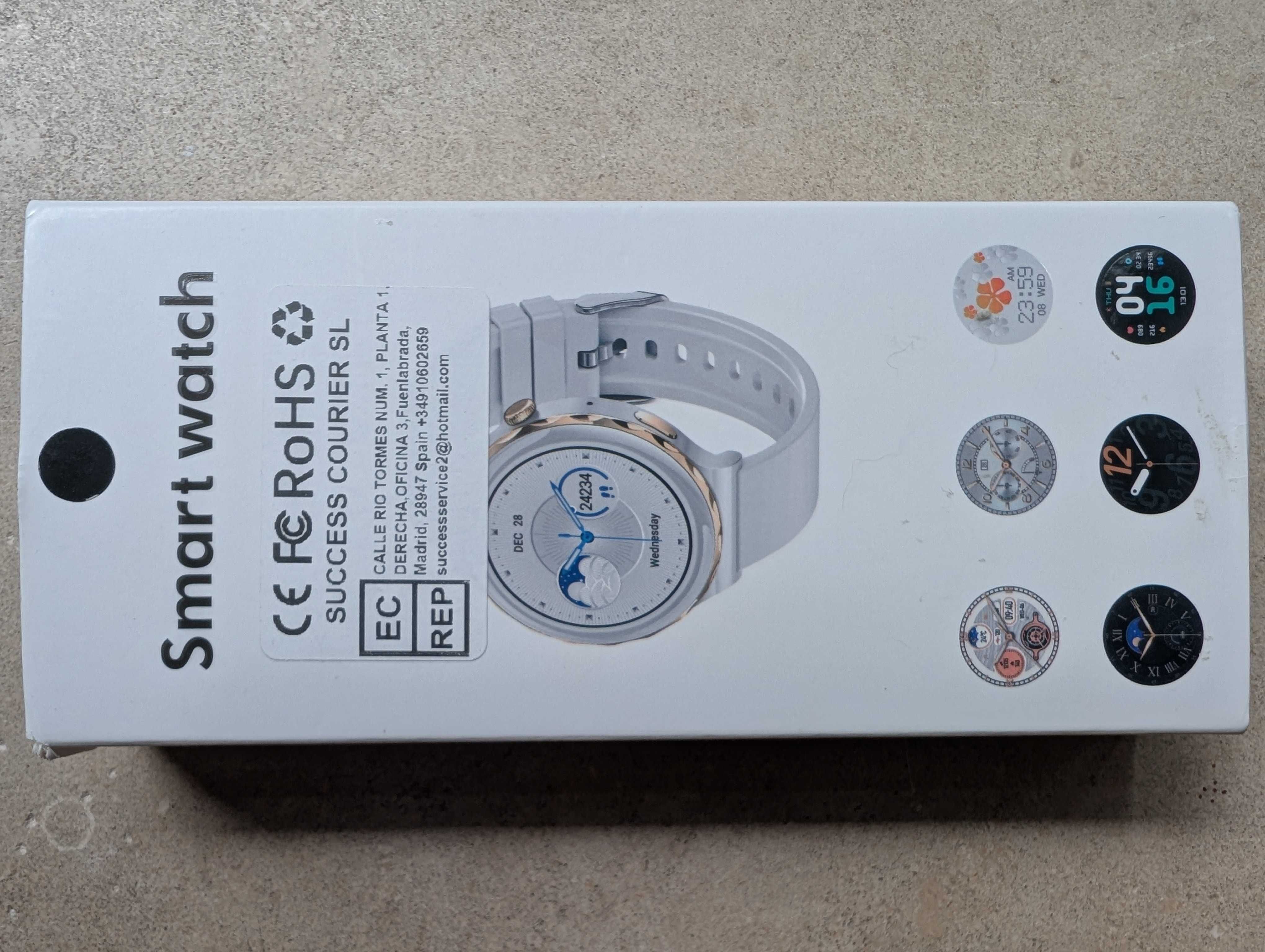 Smartwatch HW52 WE Preto c/defeito