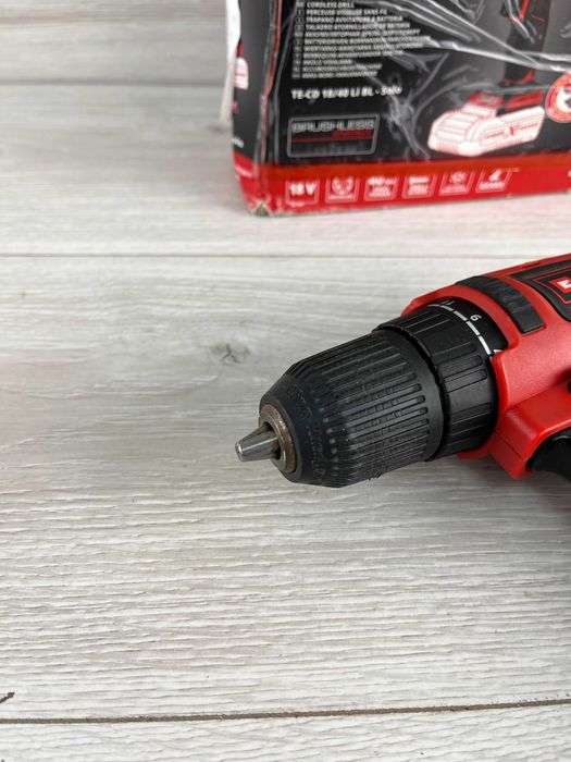 Шуруповерт Einhell TE-CD 18/40 Li BL Solo бу без аку і зарядки