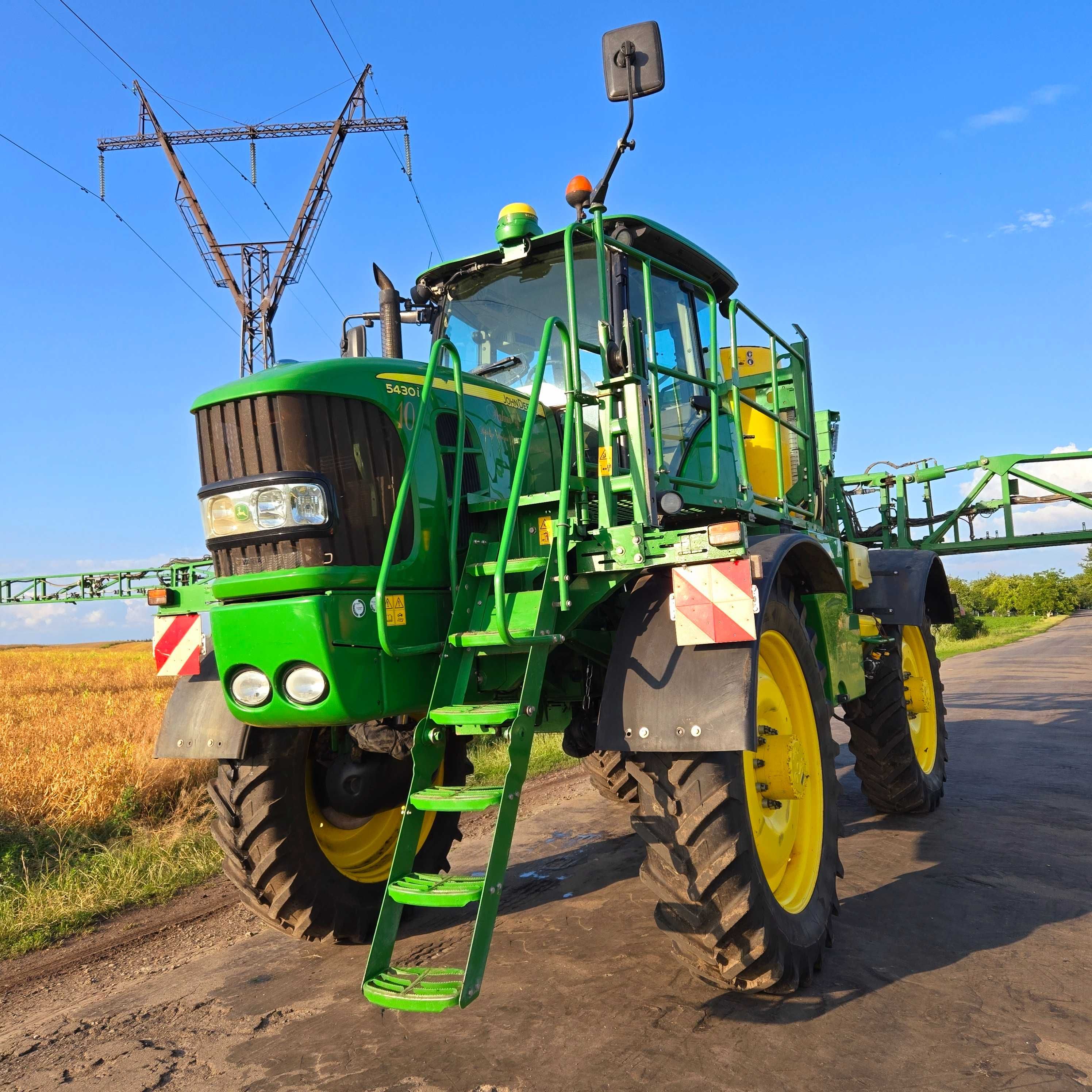 Самохідний обприскувач john deere 5430i