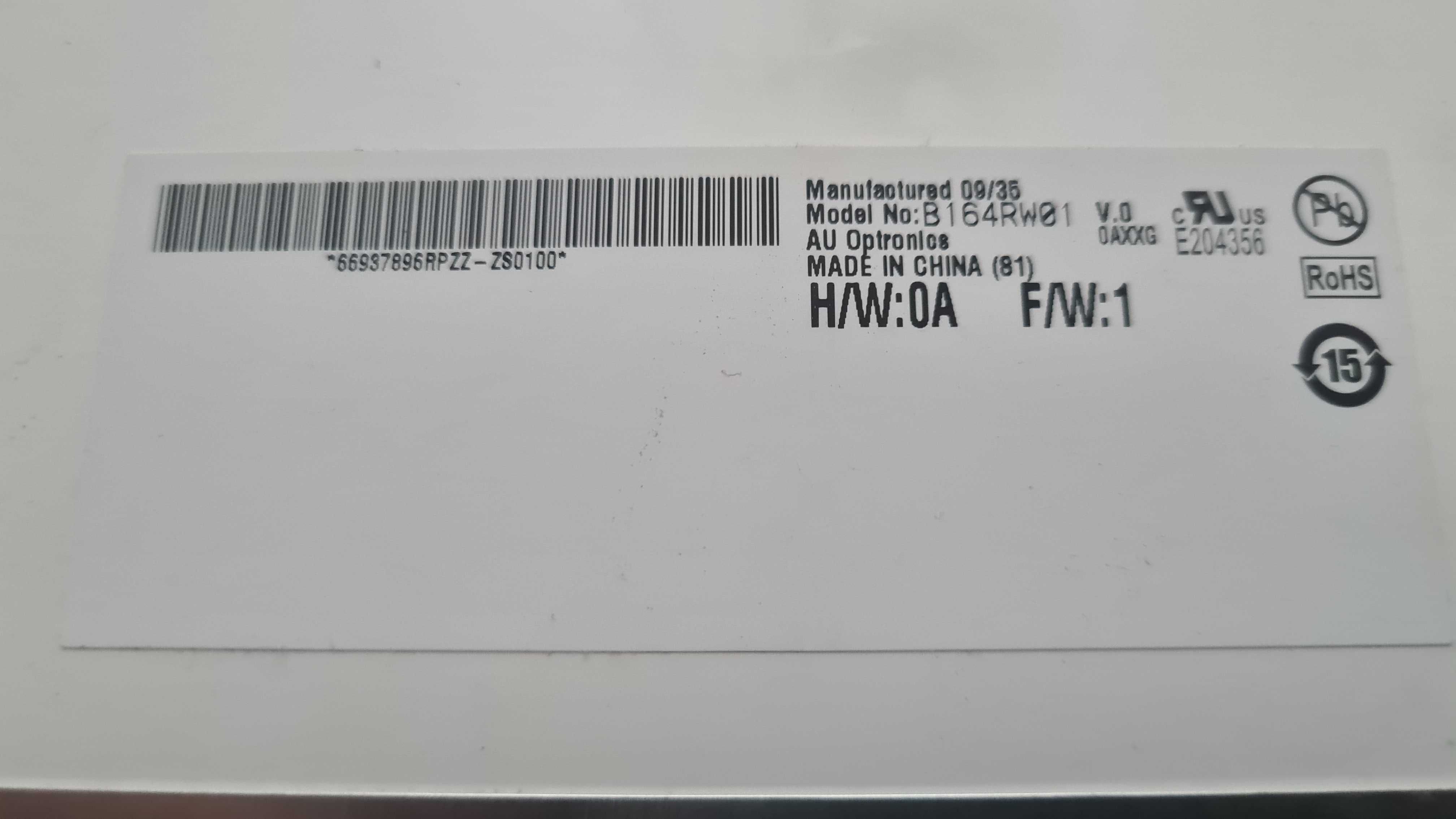 Matryca błyszcząca B164RW01
