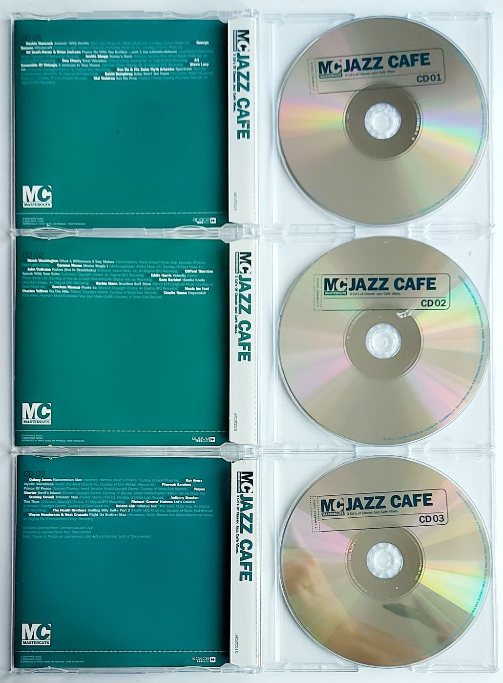 MC Jazz Cafe 3CD 2006r Herbie Hancock John Coltrane George Benson