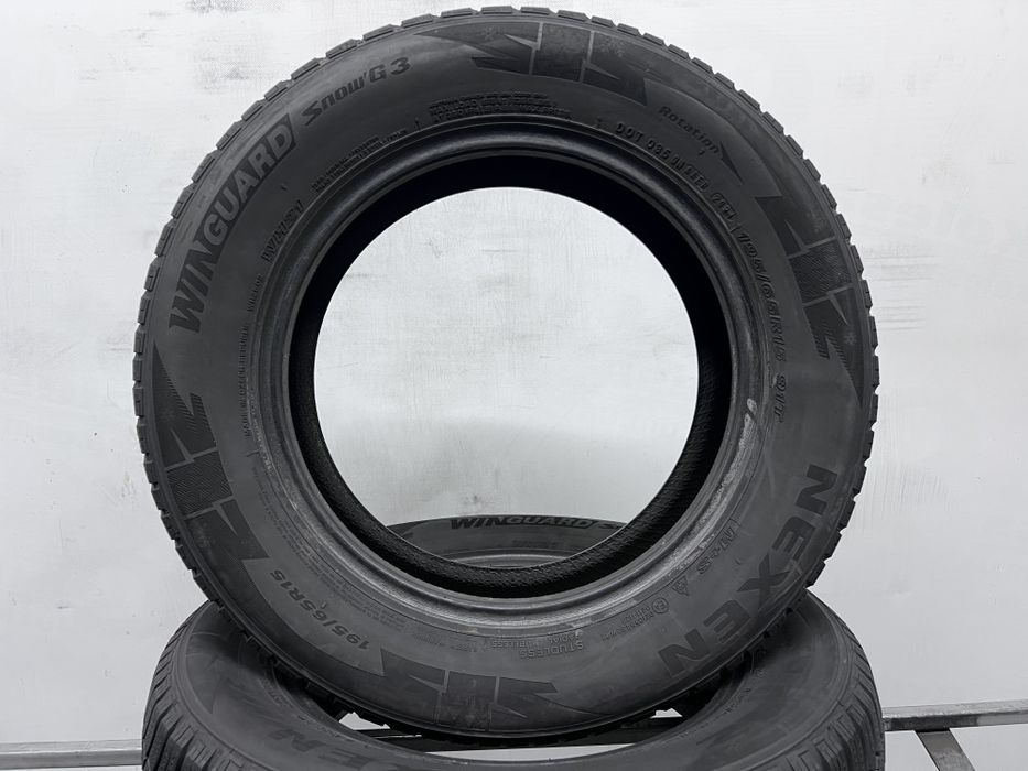 4шт зима 195/65/R15 7,4мм 2021р Nexen Win Guard Snow G 3 x2x4