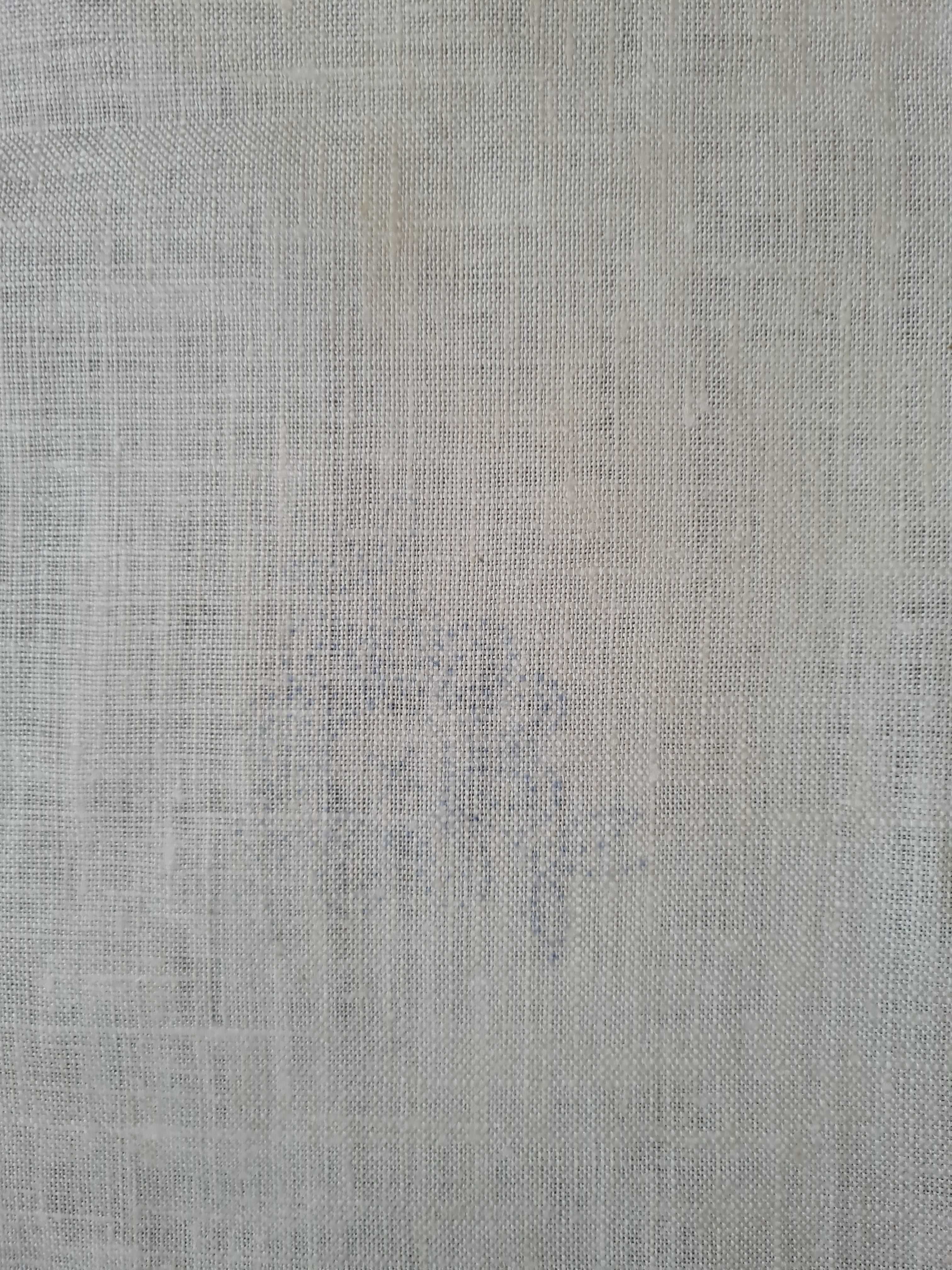 7 serwet 38x40cm, polski len 100%, 2 z oryg. wzorem haftu makowskiego