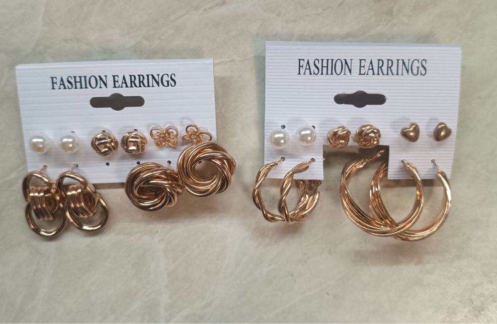 Нові сережки в золоті