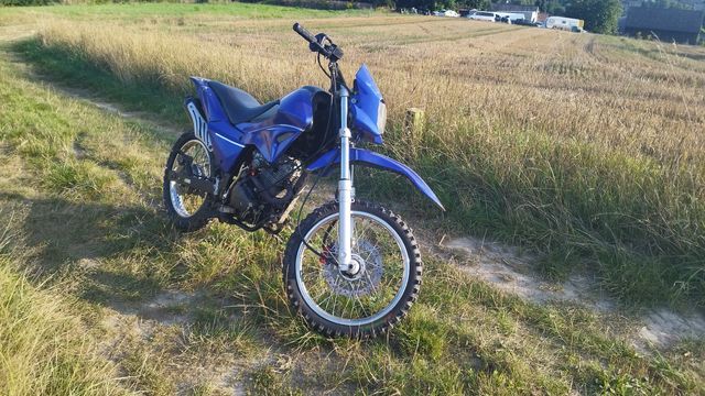 Cross yamaha 125 silnik bashan do dopieszczenia