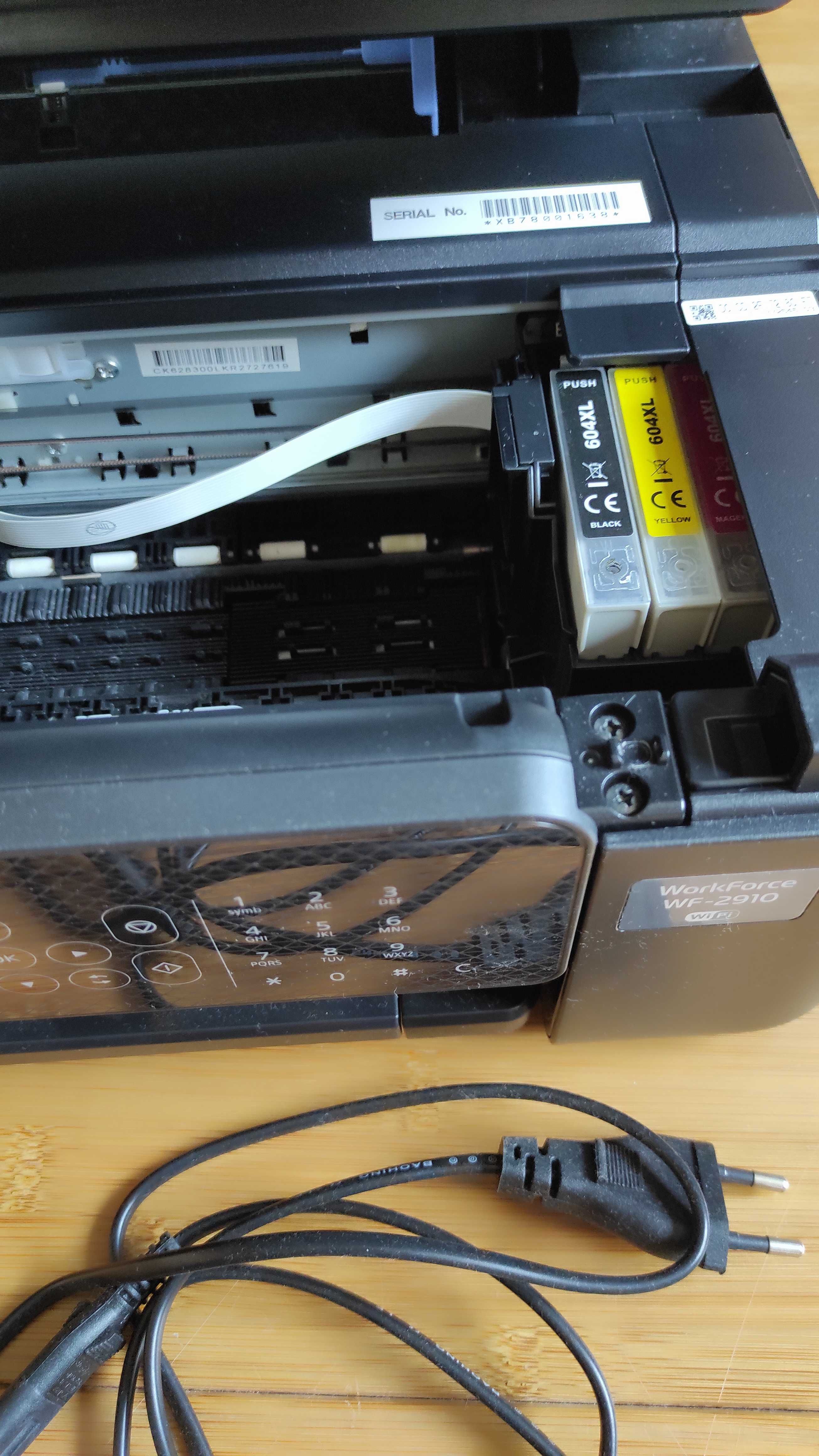 Impressora Multifunções A4 Epson Workforce 2919 DWF