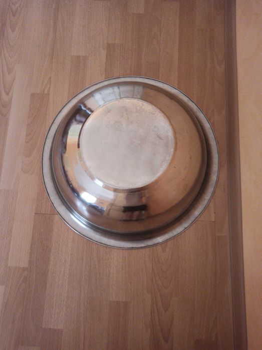 Тазик-миска нержавейка диаметр 60 см.