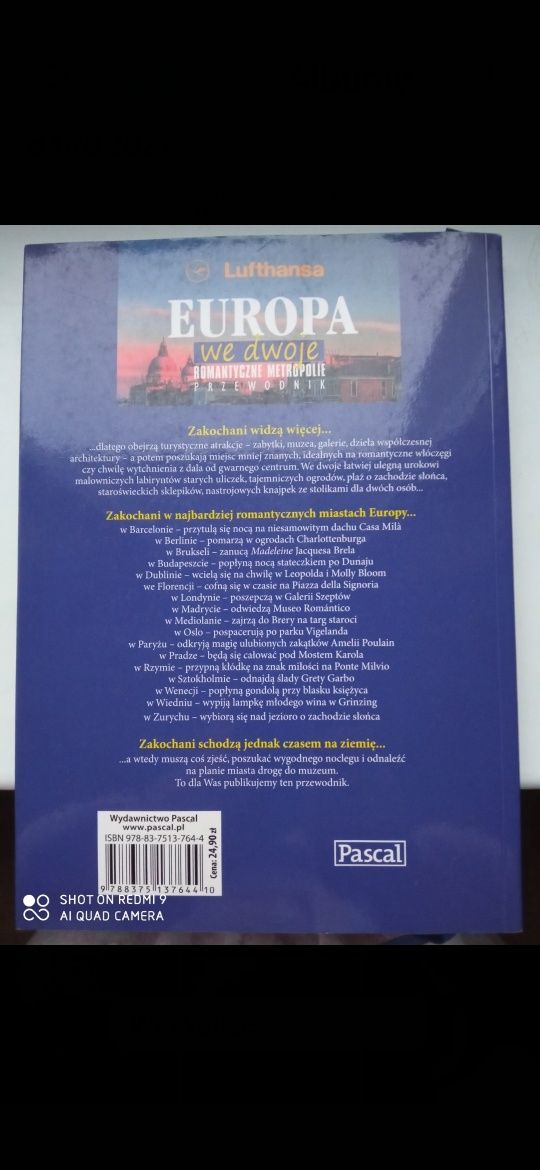 Europa we Dwoje - Romantyczne Metropolie. PRZEWODNIK