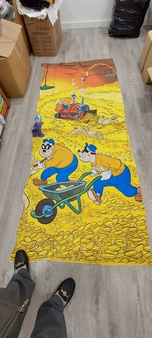 Retalhos Tio Patinhas e irmãos Metralha 100% algodão