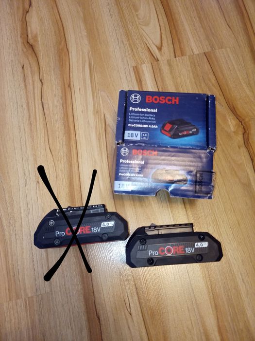 Sprzedam nową baterię Bosch 18 v procore