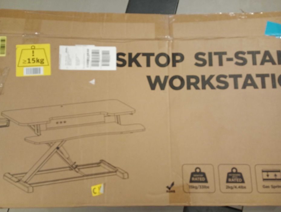 Nakładka na biurko. Desktop sit stand.