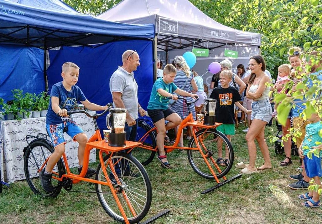 blender bike koktail rower owocowy wata cukrowa popcorn event wynajem