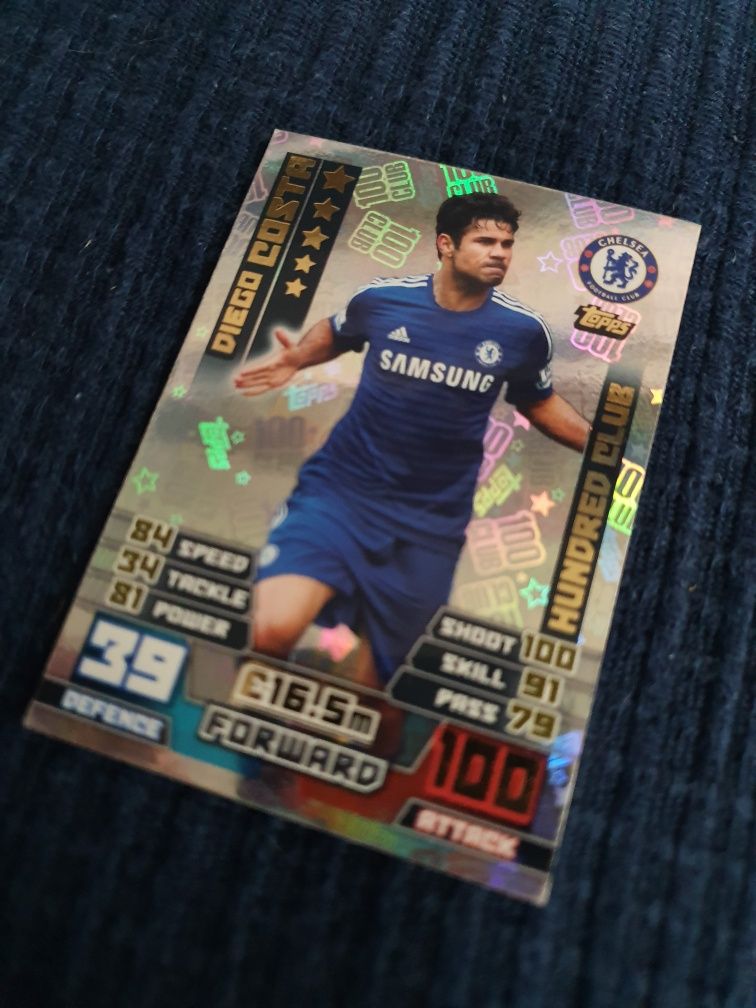 Karta piłkarska Diego Costa Match attax extra 2014/15 premier league