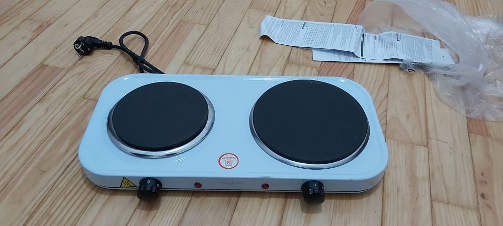 Fogão 2 placas eletrico portátil