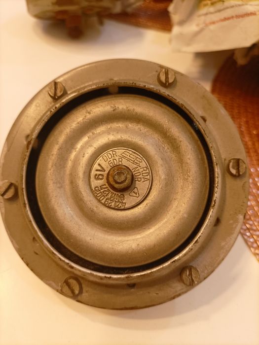 Sygnał klakson  IFA DDR 6V - MZ  ES 250 TS 150 125 orginał
SYGN