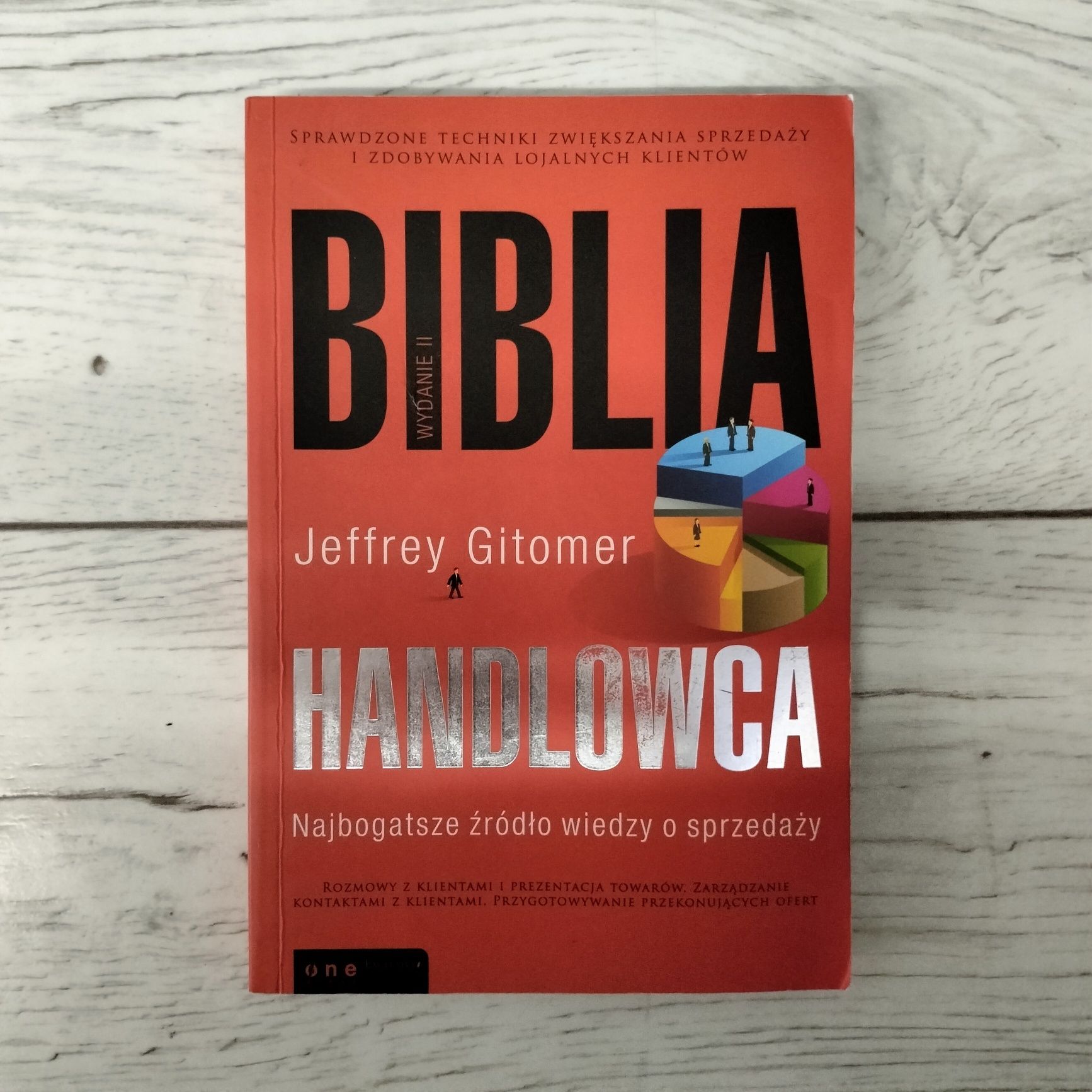 Książka Biblia Handlowca Jeffrey Gitomer