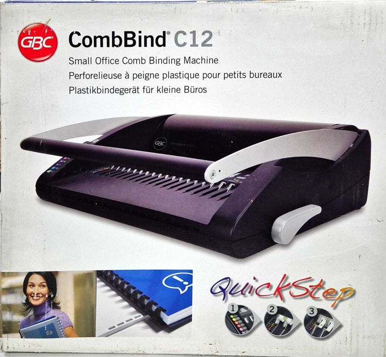 Máquina de Encadernar CombBind C12 – Embalada ,em ótimo estado!