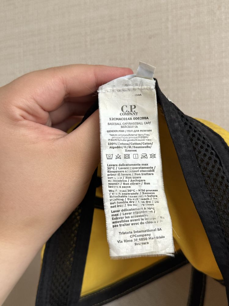 ОРИГІНАЛ Cp company c. p. company cap кепка сп компани компані з лінза