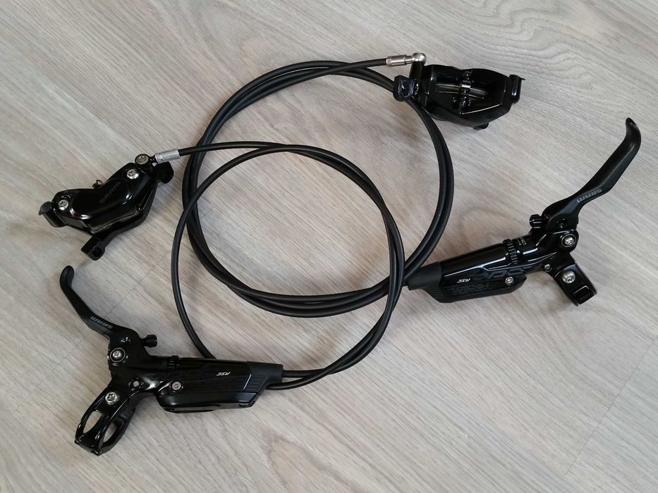 SRAM Code RSC hamulec tarczowy jak nowy p+t nowe klocki+płyn Avid