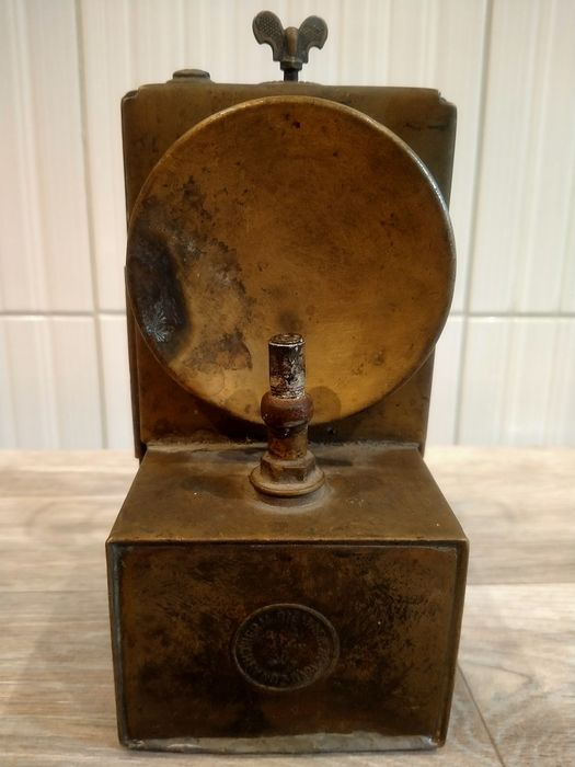 Lampa karbidowa, Hermann Riemann, Chemnitz-Gablenz !!!