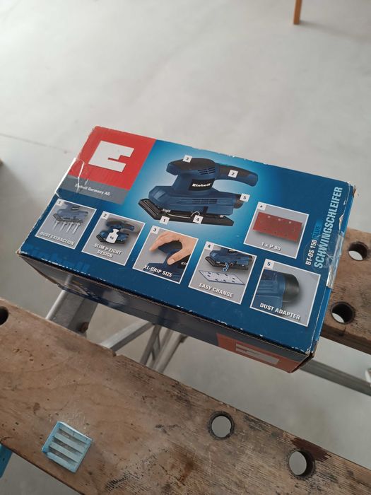 Berbequins e lixadora