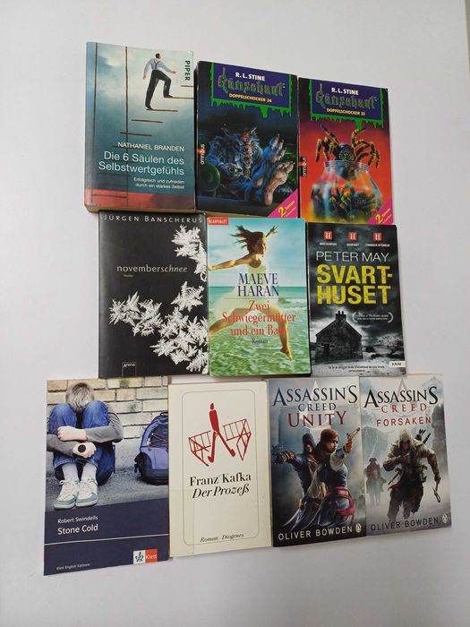 Lote de 10 livros vários