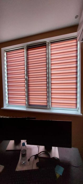 Рулонные шторы America 45, Тканевые ролеты, Жалюзи День-Ночь, Киев